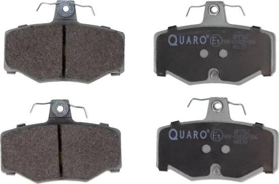 QUARO QP7762 - Brake Pad Set, disc brake autospares.lv
