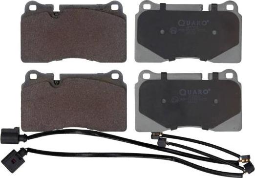 QUARO QP7780 - Brake Pad Set, disc brake autospares.lv