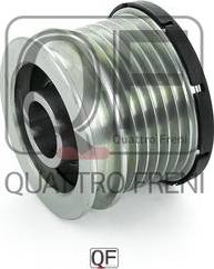 Quattro Freni QF41P00006 - Pulley, alternator, freewheel clutch autospares.lv