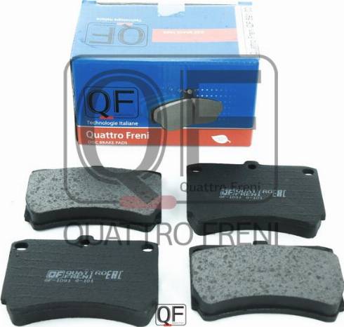 Quattro Freni QF59100 - Brake Pad Set, disc brake autospares.lv