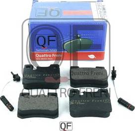 Quattro Freni QF59809 - Brake Pad Set, disc brake autospares.lv