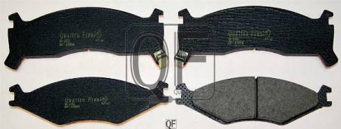 Quattro Freni QF59302 - Brake Pad Set, disc brake autospares.lv