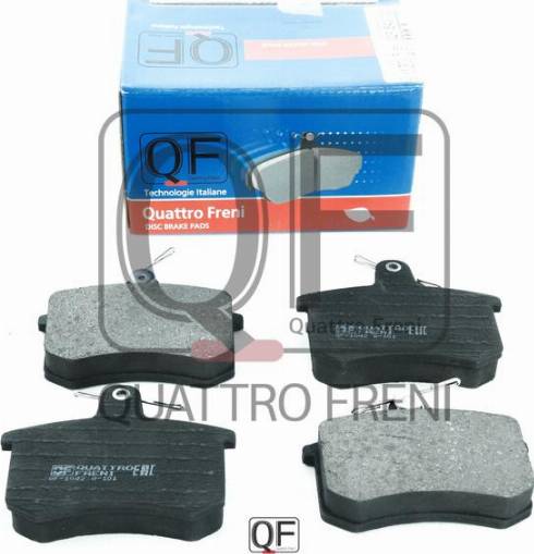 Quattro Freni QF54200 - Brake Pad Set, disc brake autospares.lv