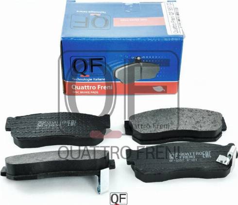 Quattro Freni QF55702 - Brake Pad Set, disc brake autospares.lv