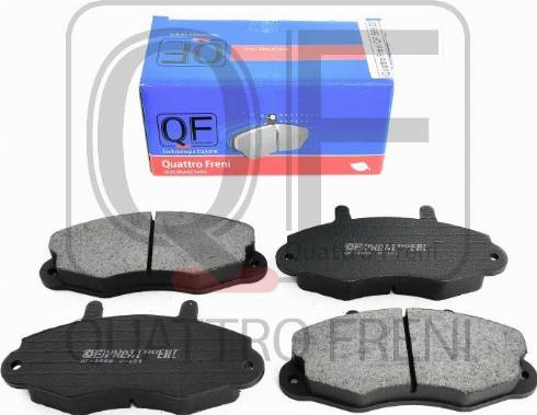 Quattro Freni QF56600 - Brake Pad Set, disc brake autospares.lv