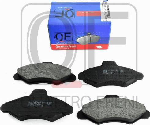 Quattro Freni QF56000 - Brake Pad Set, disc brake autospares.lv