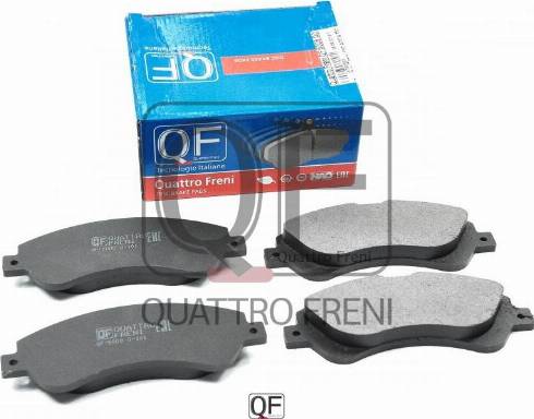 Quattro Freni QF500800 - Brake Pad Set, disc brake autospares.lv