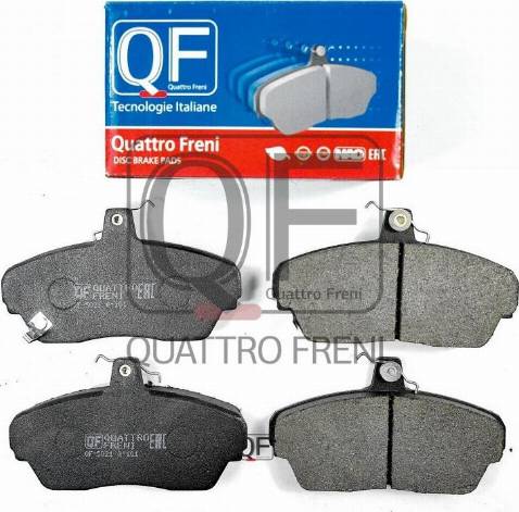 Quattro Freni QF502102 - Brake Pad Set, disc brake autospares.lv