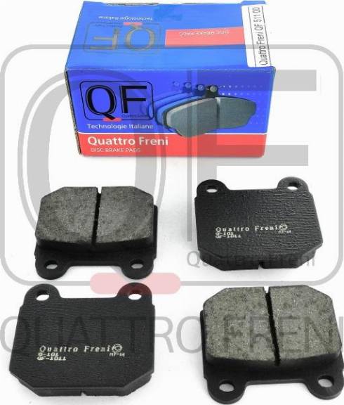 Quattro Freni QF51100 - Brake Pad Set, disc brake autospares.lv