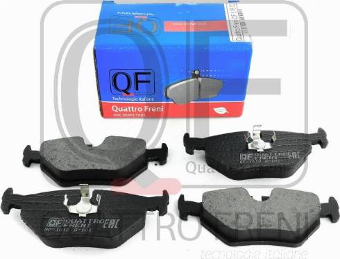 Quattro Freni QF51800 - Brake Pad Set, disc brake autospares.lv