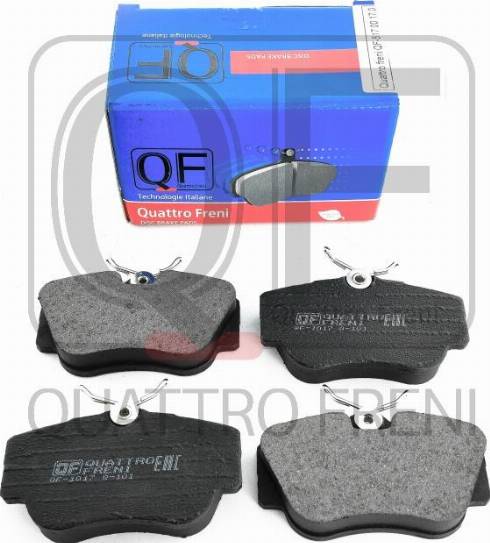 Quattro Freni QF51700170 - Brake Pad Set, disc brake autospares.lv