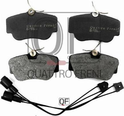 Quattro Freni QF51707170 - Brake Pad Set, disc brake autospares.lv