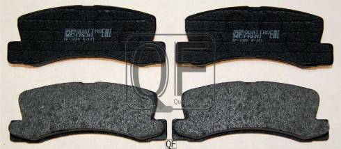 Quattro Freni QF58900 - Brake Pad Set, disc brake autospares.lv