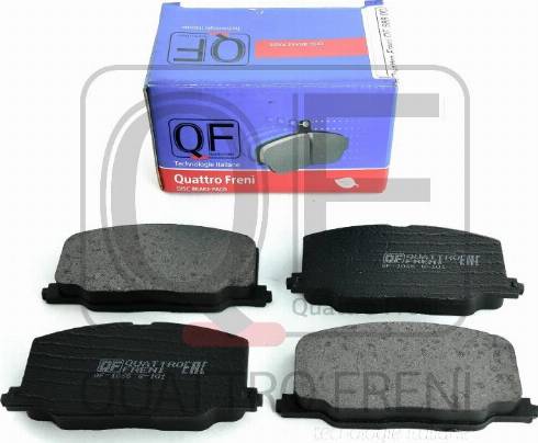 Quattro Freni QF58600 - Brake Pad Set, disc brake autospares.lv