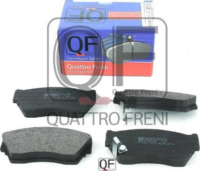 Quattro Freni QF58702 - Brake Pad Set, disc brake autospares.lv