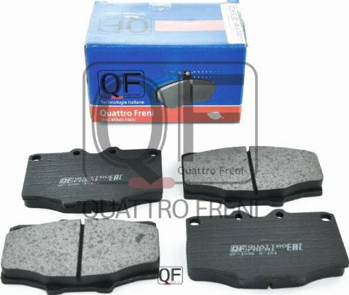 Quattro Freni QF53600 - Brake Pad Set, disc brake autospares.lv