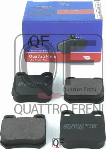 Quattro Freni QF53800 - Brake Pad Set, disc brake autospares.lv