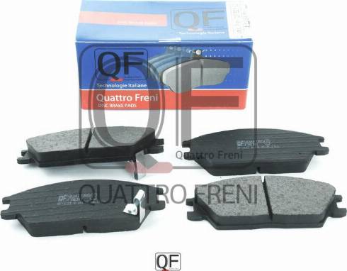 Quattro Freni QF52302 - Brake Pad Set, disc brake autospares.lv