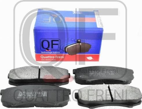 Quattro Freni QF52700 - Brake Pad Set, disc brake autospares.lv