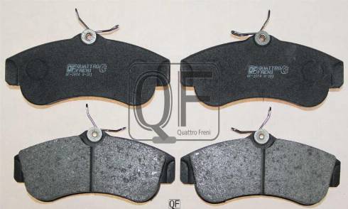 Quattro Freni QF57400 - Brake Pad Set, disc brake autospares.lv