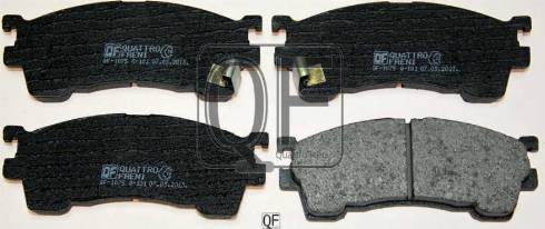 Quattro Freni QF57502 - Brake Pad Set, disc brake autospares.lv