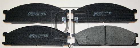 Quattro Freni QF57102 - Brake Pad Set, disc brake autospares.lv