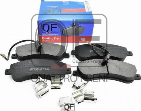 Quattro Freni QF64950 - Brake Pad Set, disc brake autospares.lv