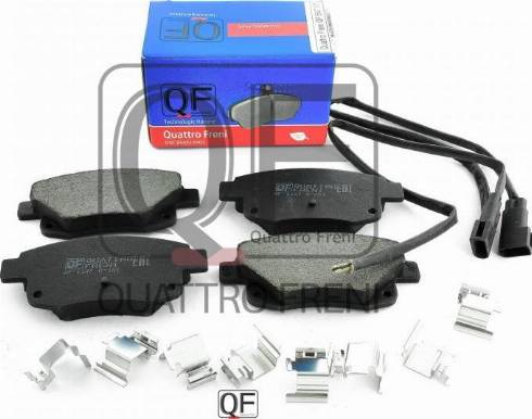 Quattro Freni QF64717 - Brake Pad Set, disc brake autospares.lv