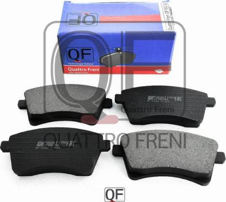 Quattro Freni QF65200 - Brake Pad Set, disc brake autospares.lv