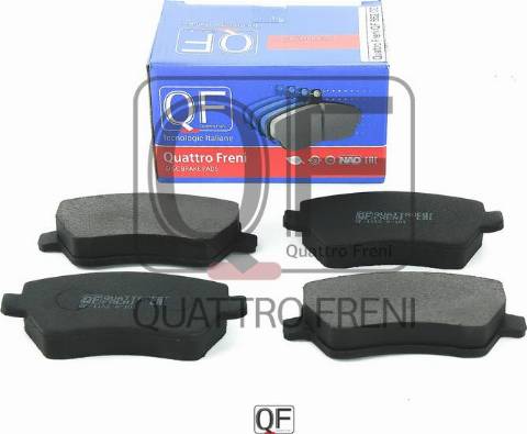 Quattro Freni QF66200 - Brake Pad Set, disc brake autospares.lv