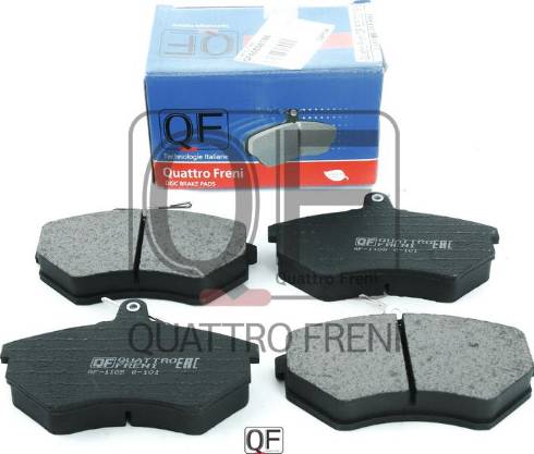 Quattro Freni QF60500196 - Brake Pad Set, disc brake autospares.lv