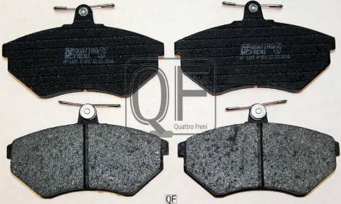 Quattro Freni QF60500162 - Brake Pad Set, disc brake autospares.lv