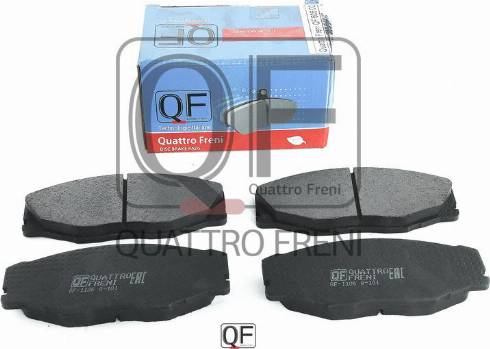 Quattro Freni QF60600 - Brake Pad Set, disc brake autospares.lv