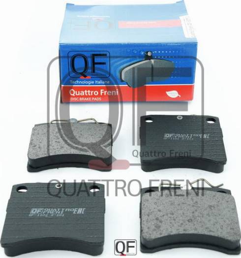 Quattro Freni QF60200 - Brake Pad Set, disc brake autospares.lv