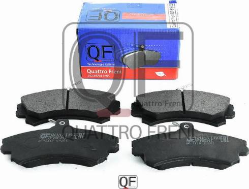 Quattro Freni QF61900 - Brake Pad Set, disc brake autospares.lv