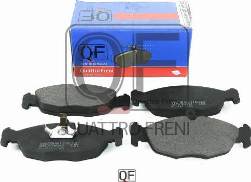 Quattro Freni QF61100 - Brake Pad Set, disc brake autospares.lv