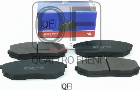 Quattro Freni QF63700 - Brake Pad Set, disc brake autospares.lv