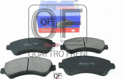 Quattro Freni QF67300 - Brake Pad Set, disc brake autospares.lv