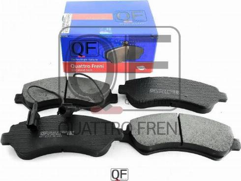 Quattro Freni QF67320 - Brake Pad Set, disc brake autospares.lv