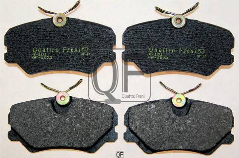 Quattro Freni QF67200 - Brake Pad Set, disc brake autospares.lv