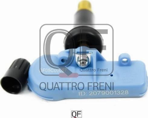 Quattro Freni QF05C00057 - Wheel Sensor, tyre pressure control system autospares.lv