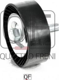 Quattro Freni QF00100109 - Tensioner Pulley, timing belt autospares.lv