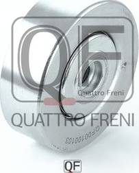 Quattro Freni QF00100103 - Pulley, v-ribbed belt autospares.lv