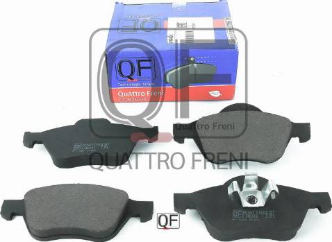 Quattro Freni QF89600 - Brake Pad Set, disc brake autospares.lv
