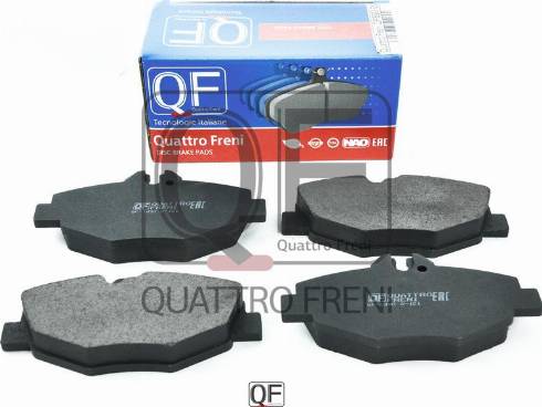 Quattro Freni QF89000 - Brake Pad Set, disc brake autospares.lv