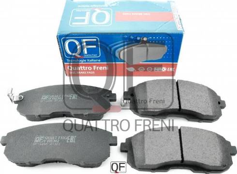 Quattro Freni QF89802 - Brake Pad Set, disc brake autospares.lv