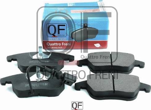 Quattro Freni QF84116 - Brake Pad Set, disc brake autospares.lv