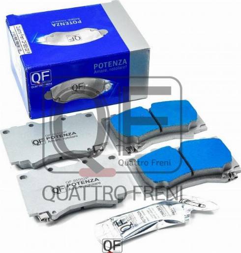 Quattro Freni QF85502P - Brake Pad Set, disc brake autospares.lv