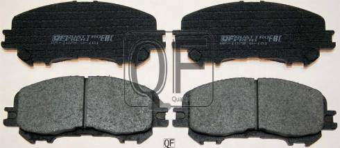 Quattro Freni QF85300 - Brake Pad Set, disc brake autospares.lv