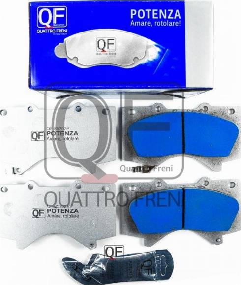 Quattro Freni QF85202P - Brake Pad Set, disc brake autospares.lv